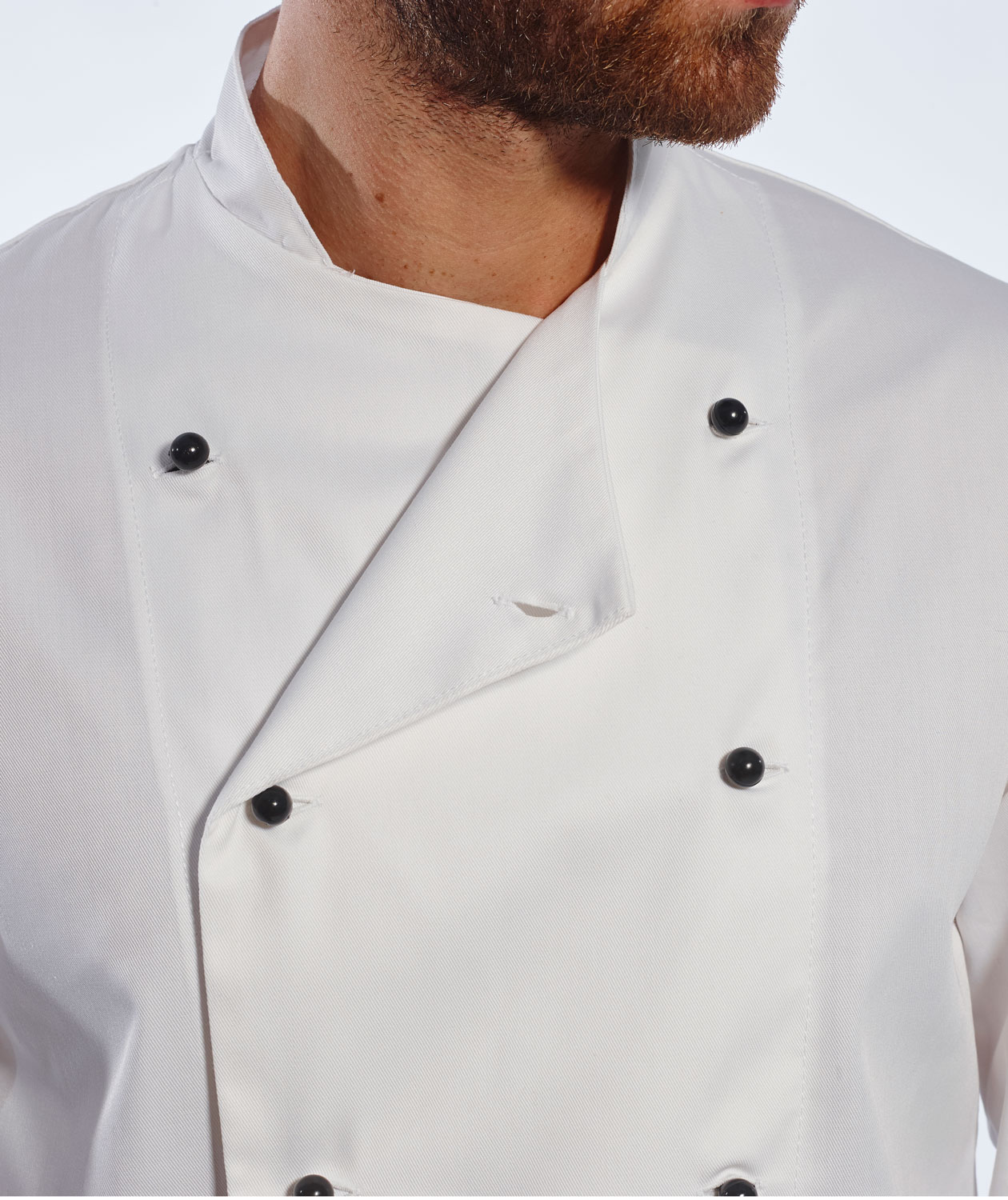 Portwest C834 kokkejakke, Hvid, large image number 3