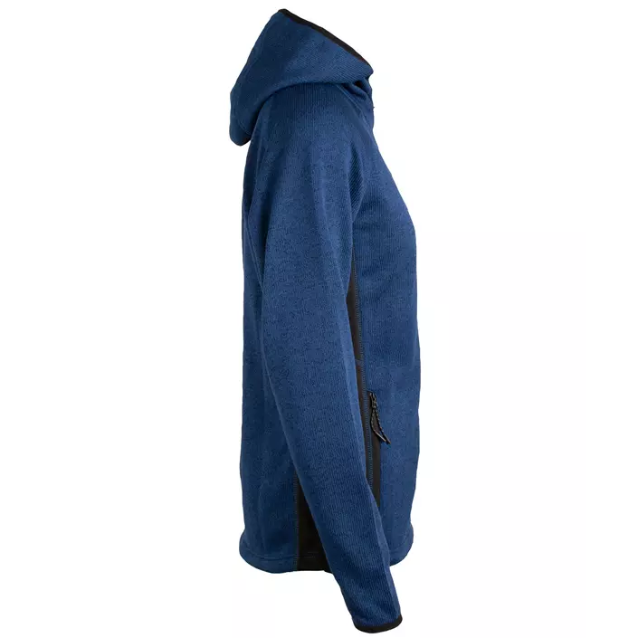 NYXX Essential Fleece-Kapuzenpullover für Damen, Marine Meliert, large image number 2