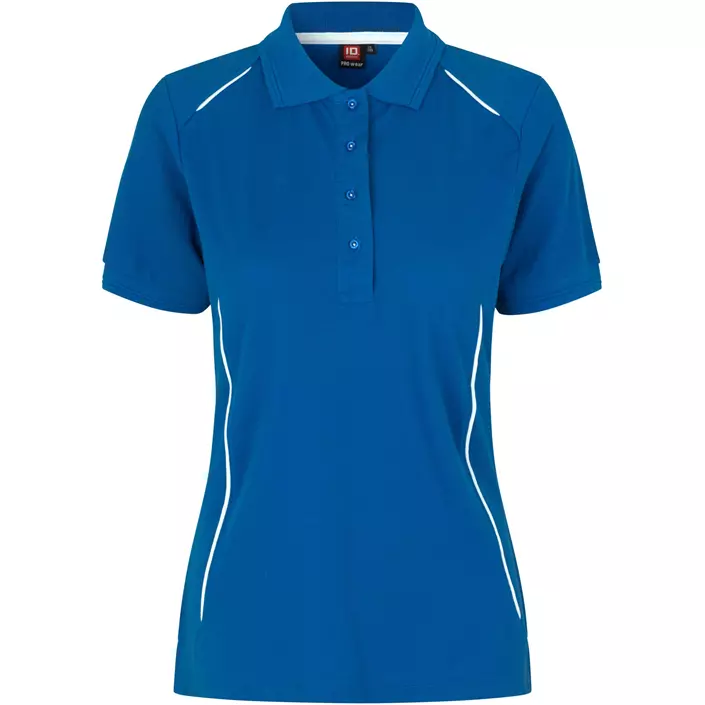 ID PRO Wear dame polo T-shirt, Azure, large image number 0