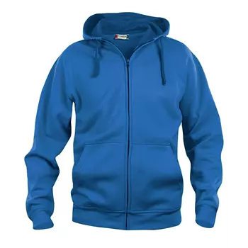 Clique Basic Hoody hoodie with full zipper, Royal Blue