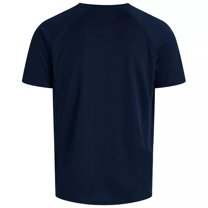 Zebdia sports tee logo T-skjorte, Navy, large image number 1