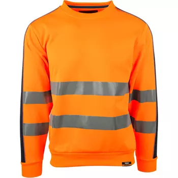 YOU Stockholm sweatshirt, Safety orange