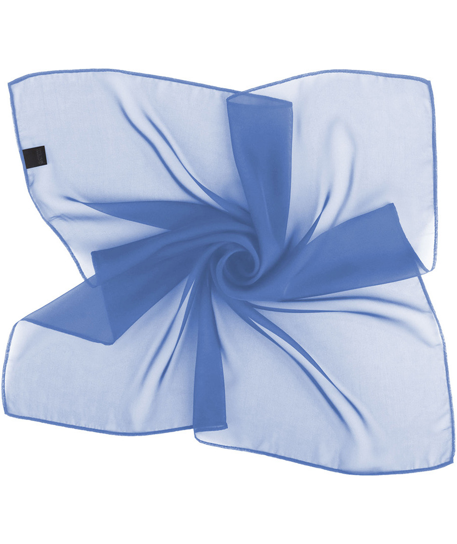 Karlowsky classic chiffon sjal, Azure, Azure, large image number 3