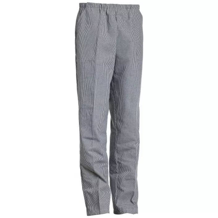 Nybo Workwear Fandango  chefs trousers, Black/White, large image number 0