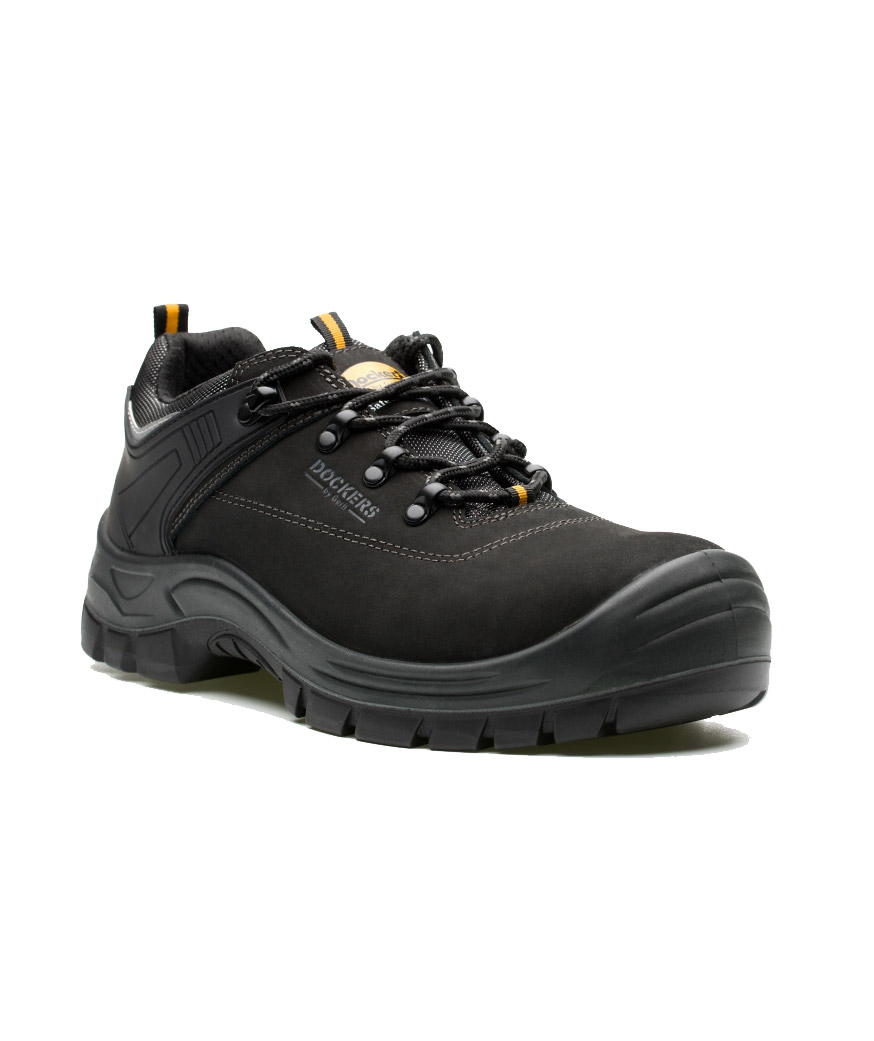Dockers by Gerli Magic Low safety shoes S3, Black