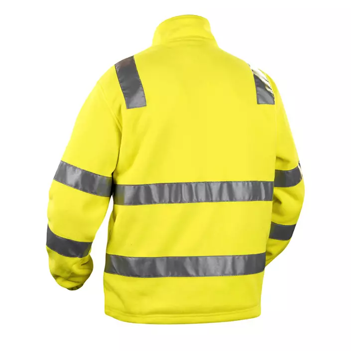 Blåkläder fleece jacket, Hi-Vis Yellow, large image number 2
