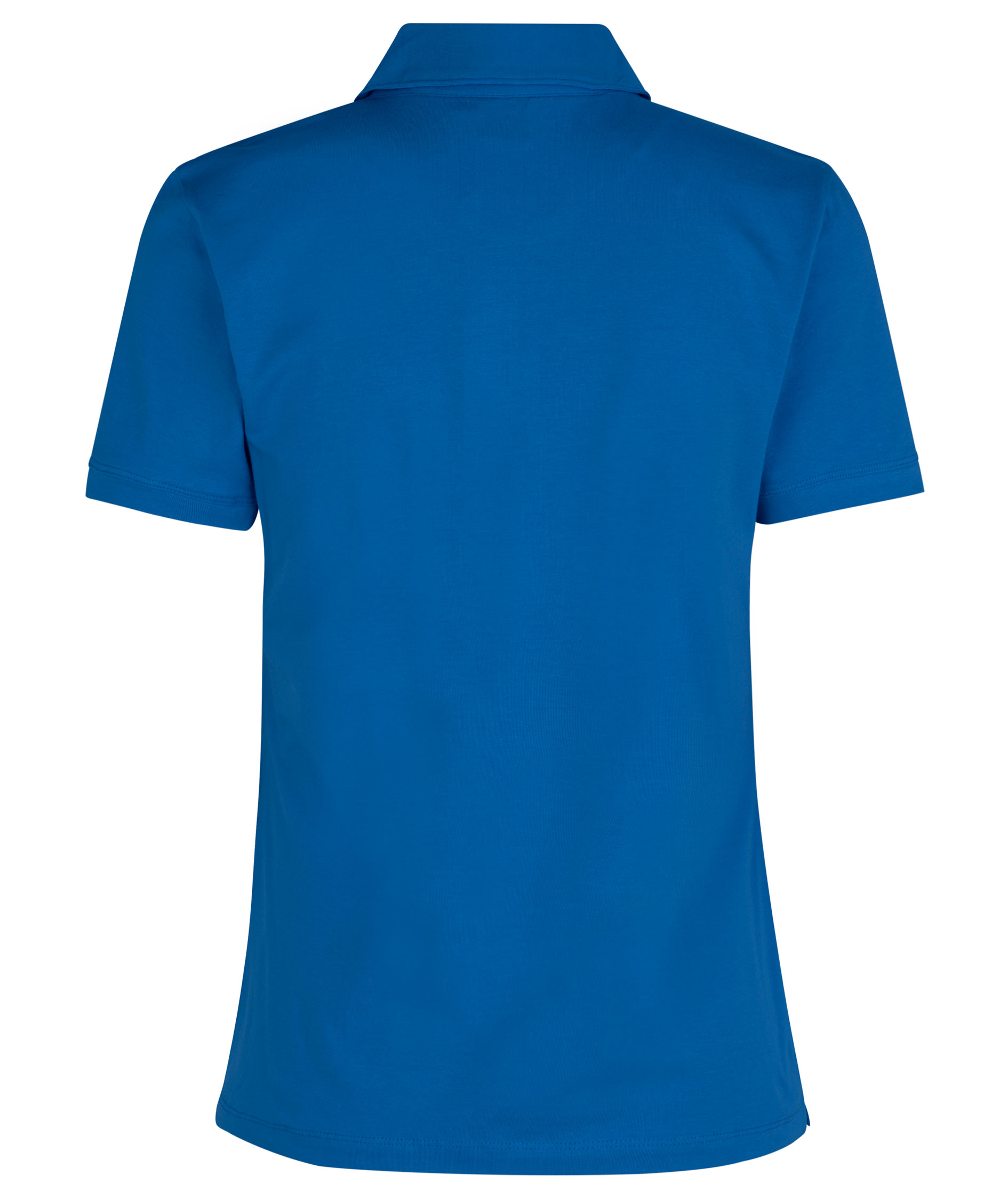 ID women's business polo med stretch, Azure, large image number 1