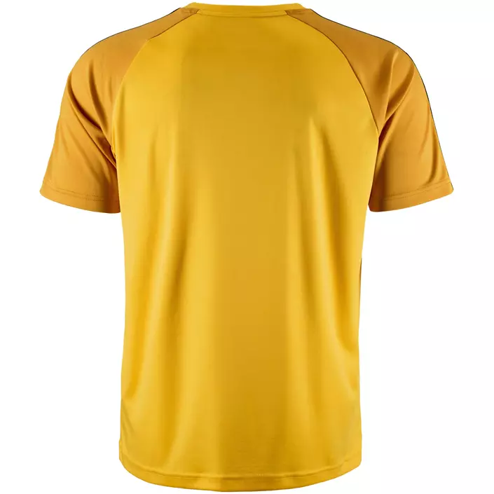 Craft Squad 2.0 Contrast Jersey T-Shirt, Sweden Yellow-Golden, large image number 2