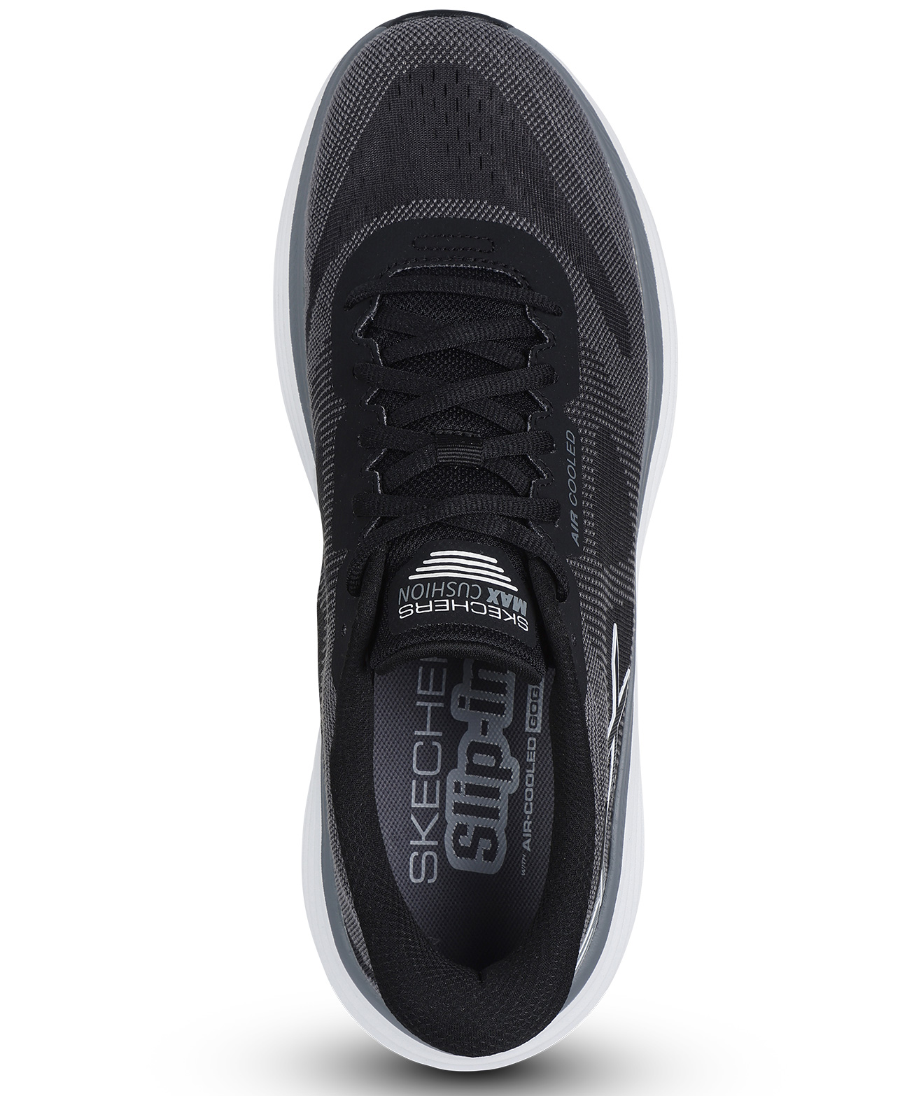 Skechers Max Cushioning Exciton running shoes, Black, large image number 2