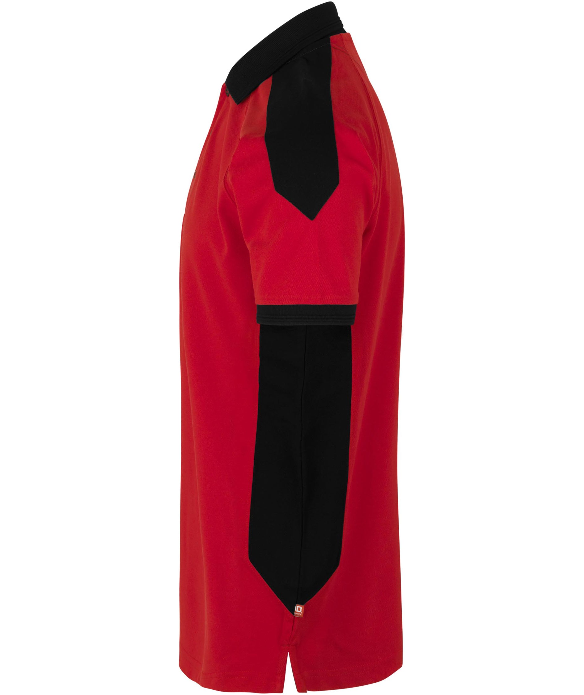 ID Pro Wear Kontrast Poloshirt, Rot, Rot, large image number 2