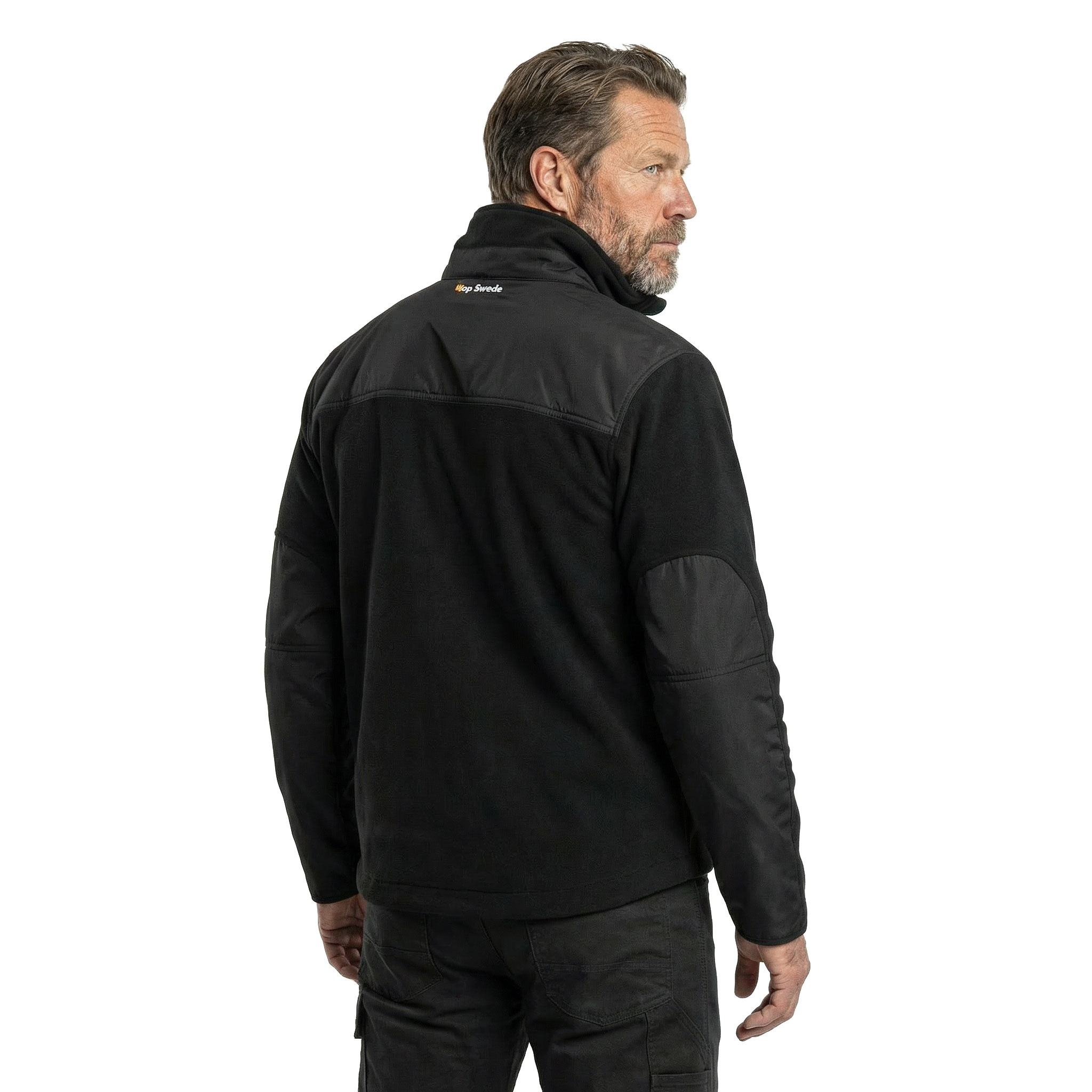 Top Swede fleece jacket 4540, Black, large image number 3
