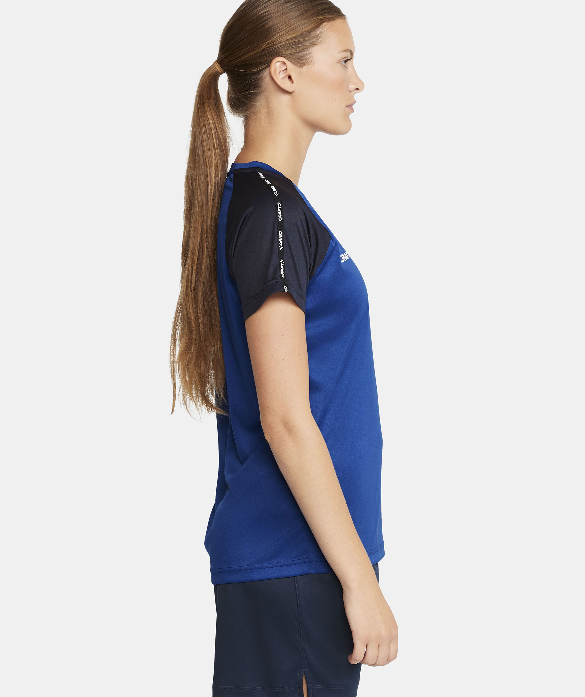 Craft Squad 2.0 Contrast women's t-shirt, Club Cobolt-Navy, large image number 6
