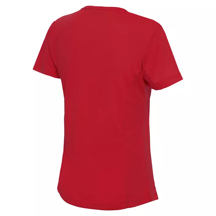 Pitch Stone Performance Damen T-Shirt, Red, large image number 1