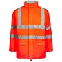 Lyngsøe PU winter jacket, Hi-vis Orange