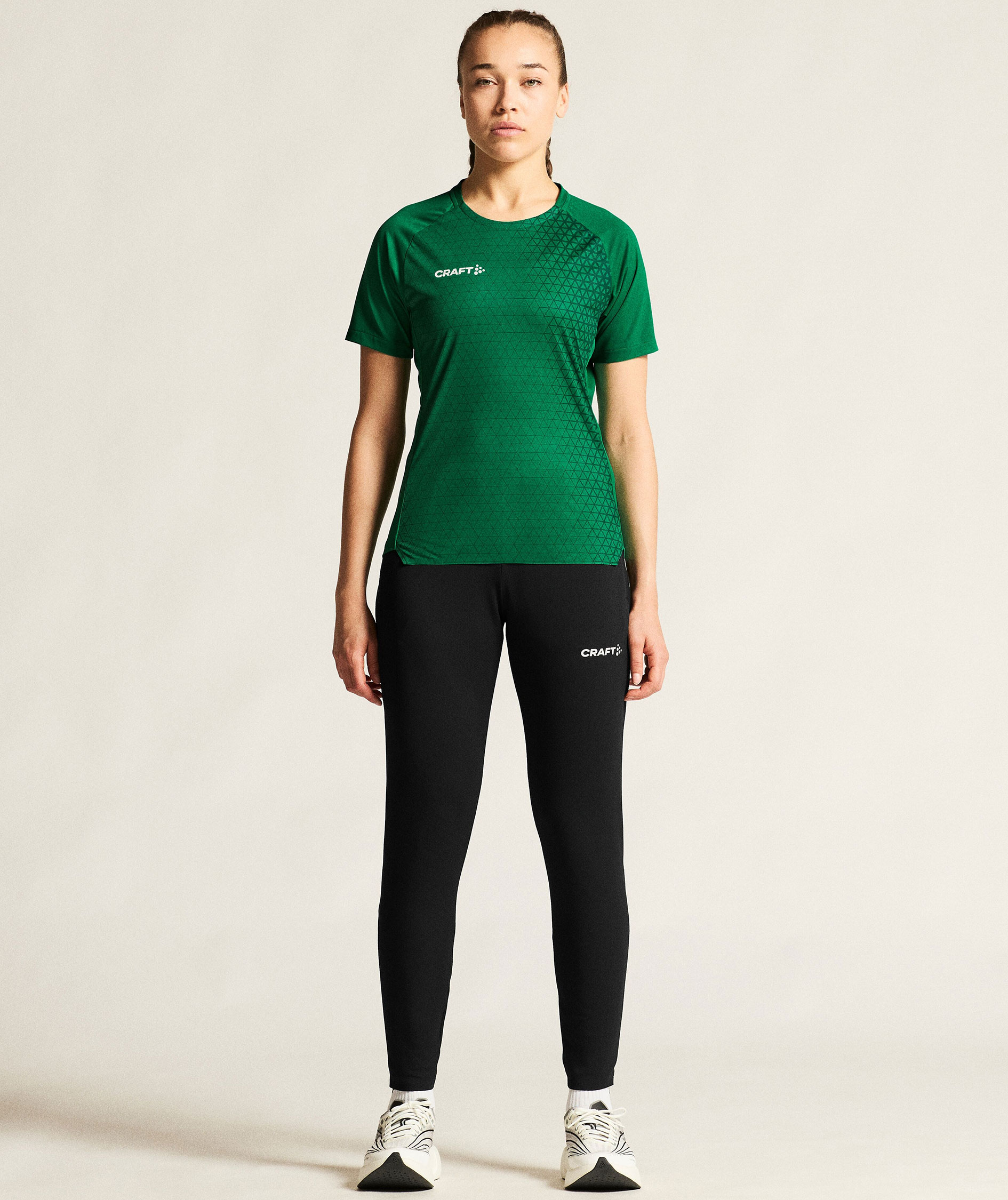 Craft Extend 2.0 Graphic dame T-shirt, Team green, large image number 6