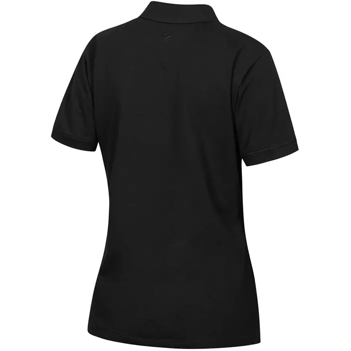 NewTurn Luxury Stretch Polo T-skjorte dame, Svart, large image number 2