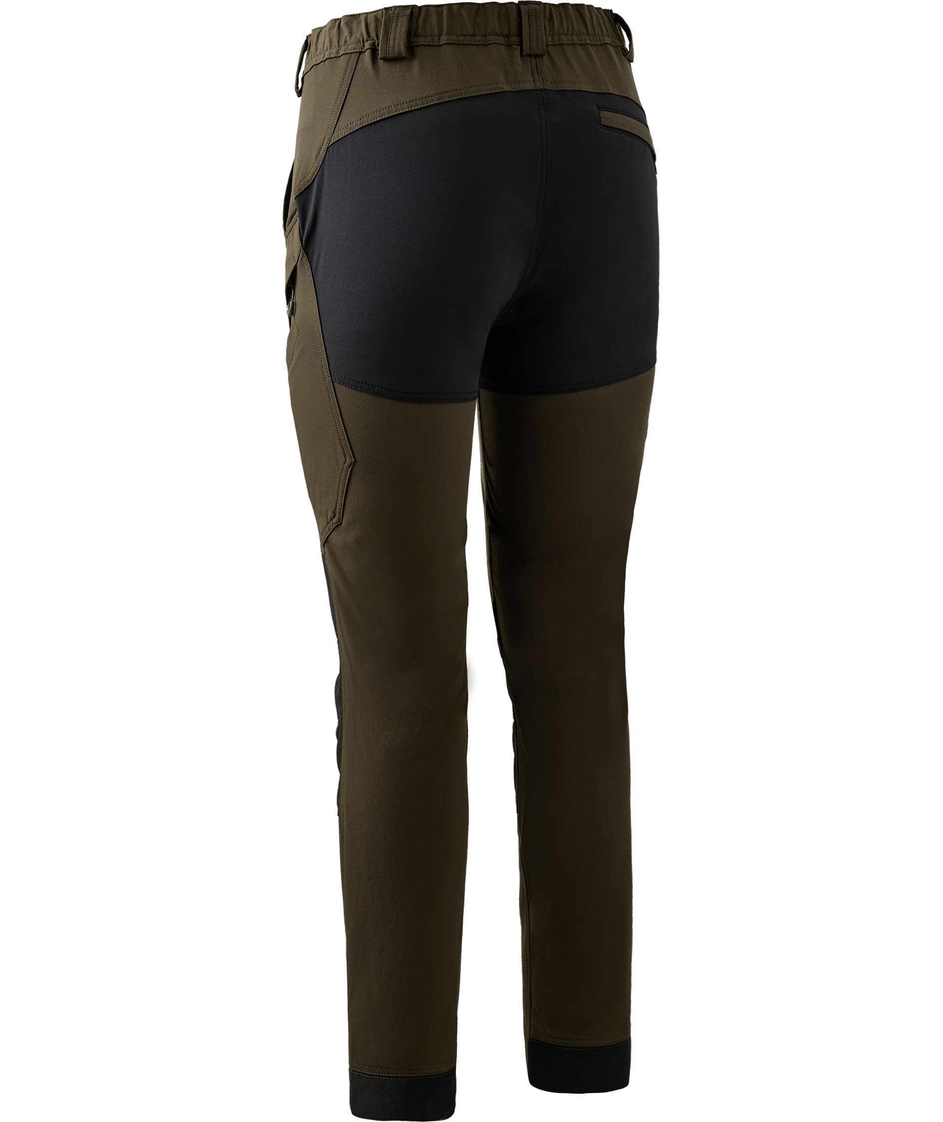 Deerhunter Northward women's trousers, Bark Green/Black, large image number 2