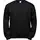 Tee Jays Power sweatshirt, Svart, Svart, swatch