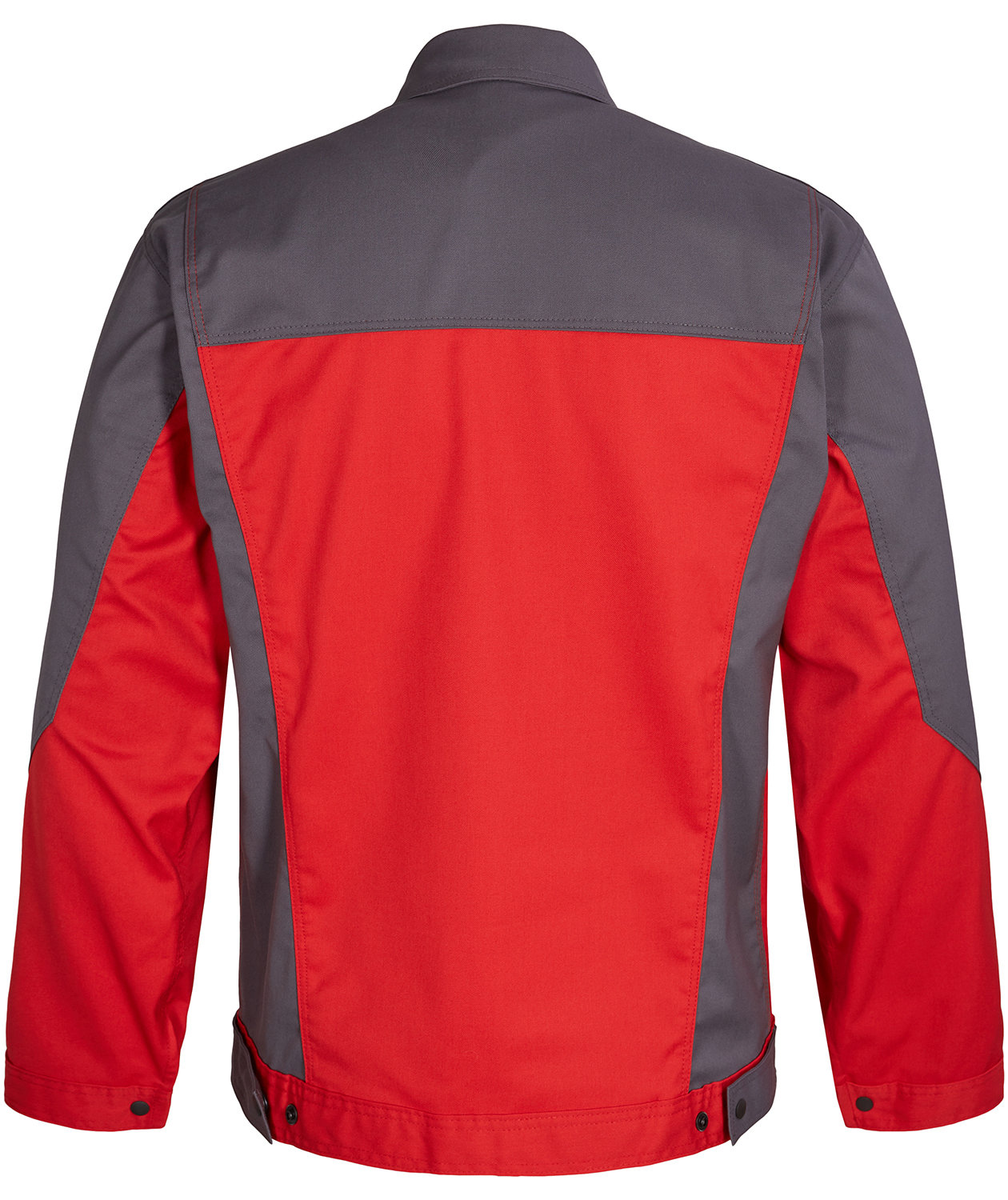 Engel Enterprise work jacket, Red/Grey