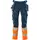 Mascot Accelerate Safe craftsman trousers Full stretch, Dark Petroleum/Hi-Vis Orange, Dark Petroleum/Hi-Vis Orange, swatch