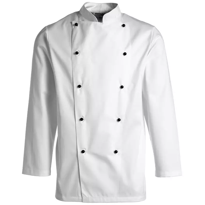 Kentaur chefs jacket without buttons, White, large image number 0