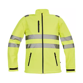 Cerva Murcia softshell jacket, Hi-Vis Yellow