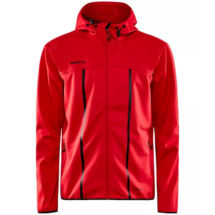 Craft ADV Explore softshell jacket, Lychee Red, large image number 0