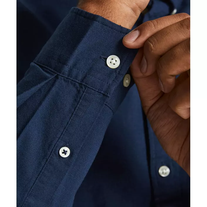 Jack & Jones JJEOXFORD Plus Size Regular Fit skjorta, Navy Blazer, large image number 4