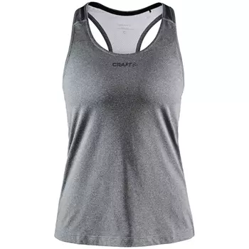Craft Essence women's tank top, Dark Grey Melange