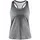 Craft Essence women's tank top, Dark Grey Melange, Dark Grey Melange, swatch
