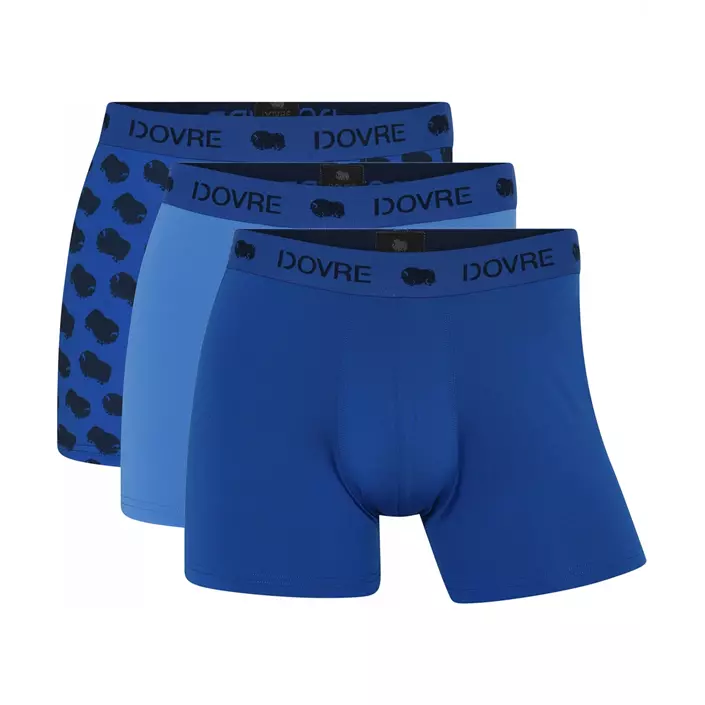 Dovre 3er-Pack Boxershorts, Blau, large image number 0