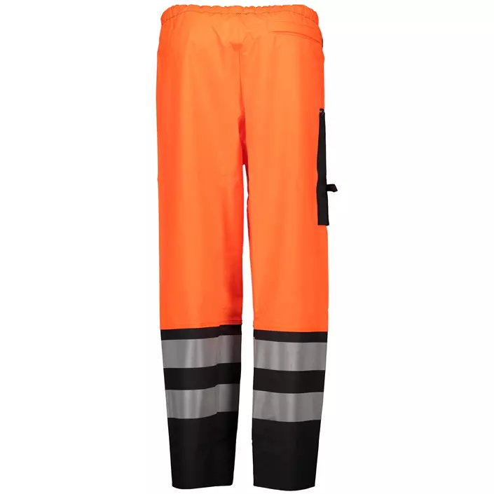 Abeko Atec De Luxe Supreme rain trousers, Hi-Vis Orange/Black, large image number 1