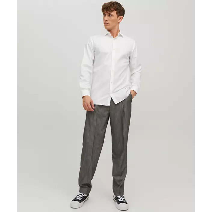 Jack & Jones Premium JPRBLAPARKER Slim fit skjorta, Vit, large image number 3