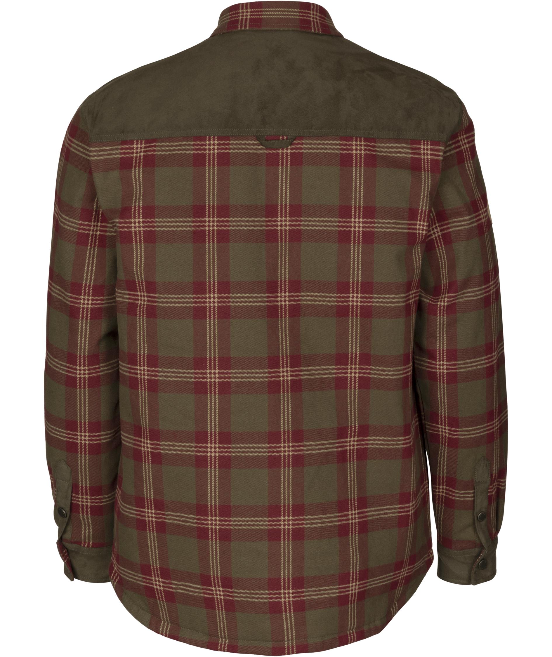 Seeland Vancouver flanell overshirt, Red Check, large image number 2