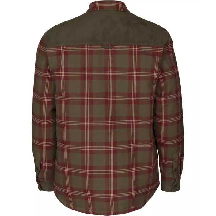 Seeland Vancouver flannel overshirt, Red Check, large image number 2