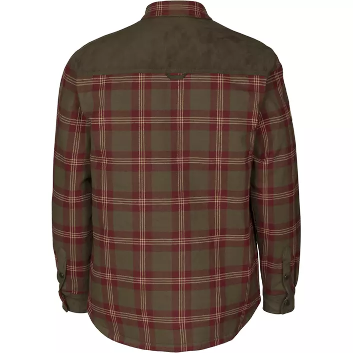 Seeland Vancouver flannel overshirt, Red Check, large image number 2