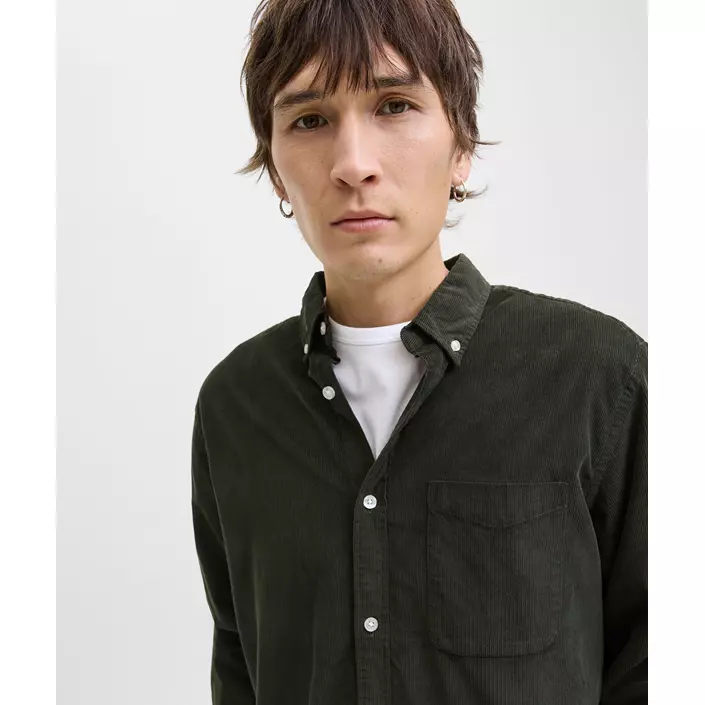 Jack & Jones JJECLASSIC Corduroy skjorte, Rosin, large image number 3