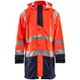 Blåkläder raincoat, Orange/Marine