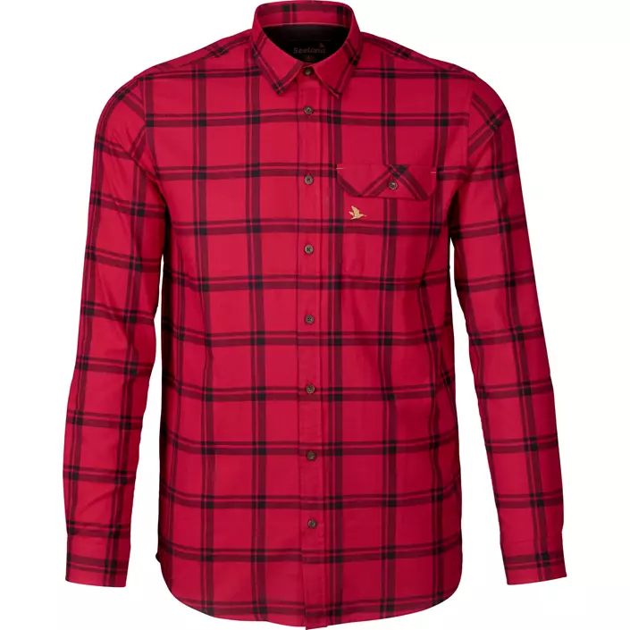 Seeland Highseat skogsarbetare skjorta, Hunter Red, large image number 0