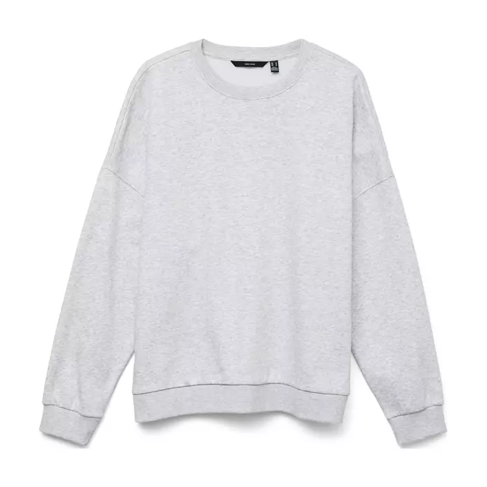 Vero Moda VMSONJA dame sweatshirt, Light Grey Melange, large image number 0