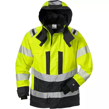 Fristads Airtech women's shell jacket 4518, Hi-vis Yellow/Black