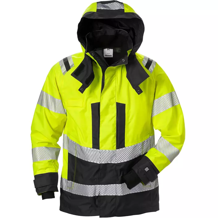 Fristads Airtech women's shell jacket 4518, Hi-vis Yellow/Black, large image number 0