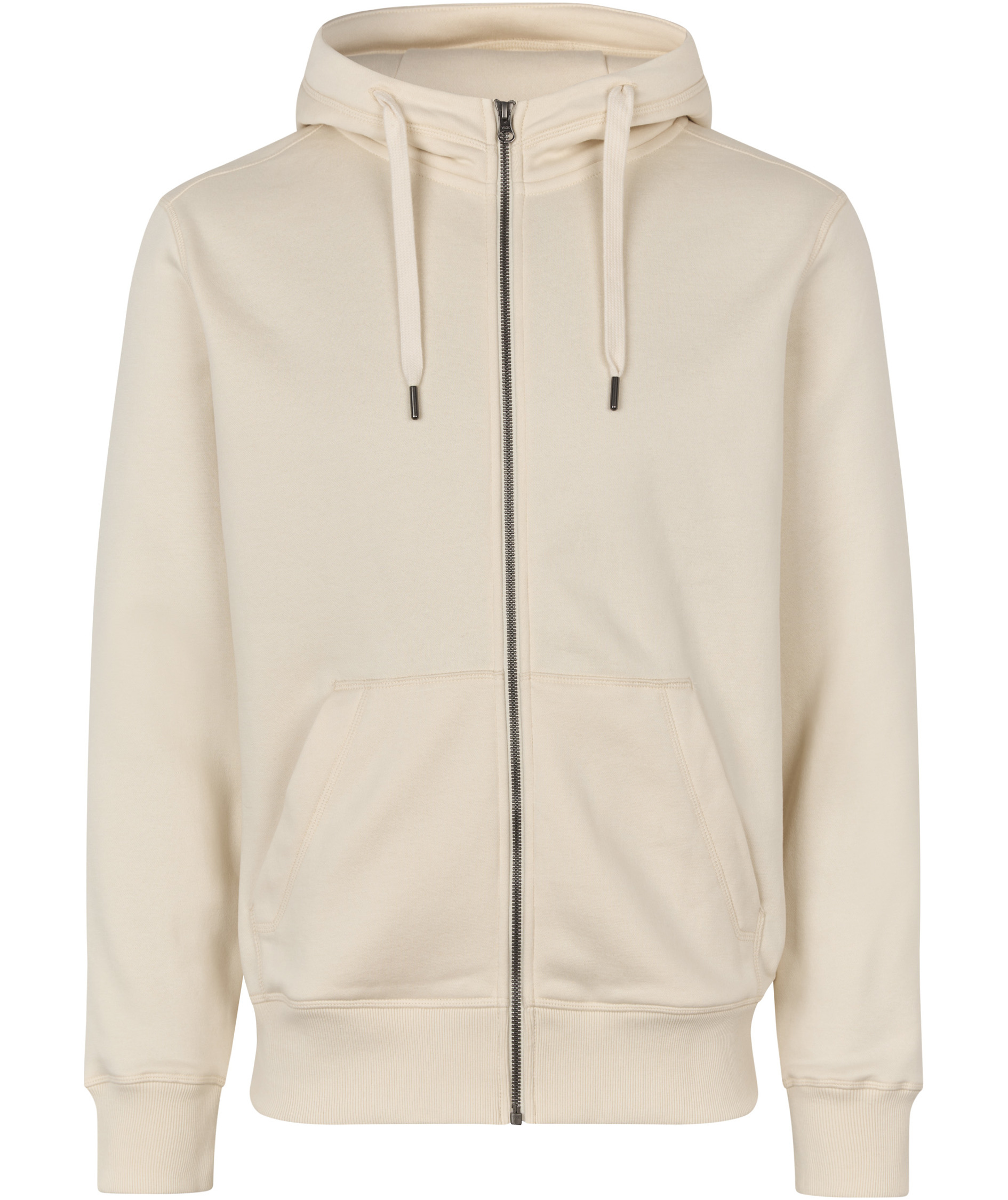 ID Core hoodie with zipper, Off White, Off White, swatch