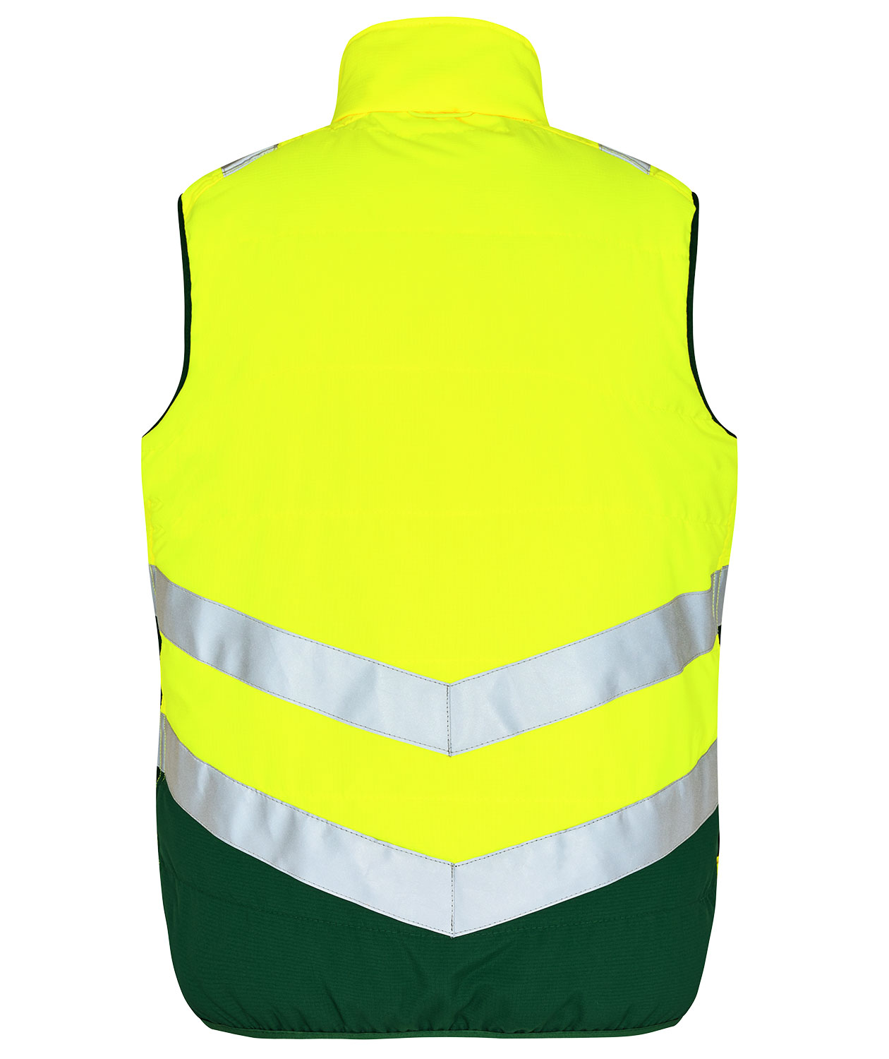 Engel Safety quilted vest, Hi-vis yellow/Green