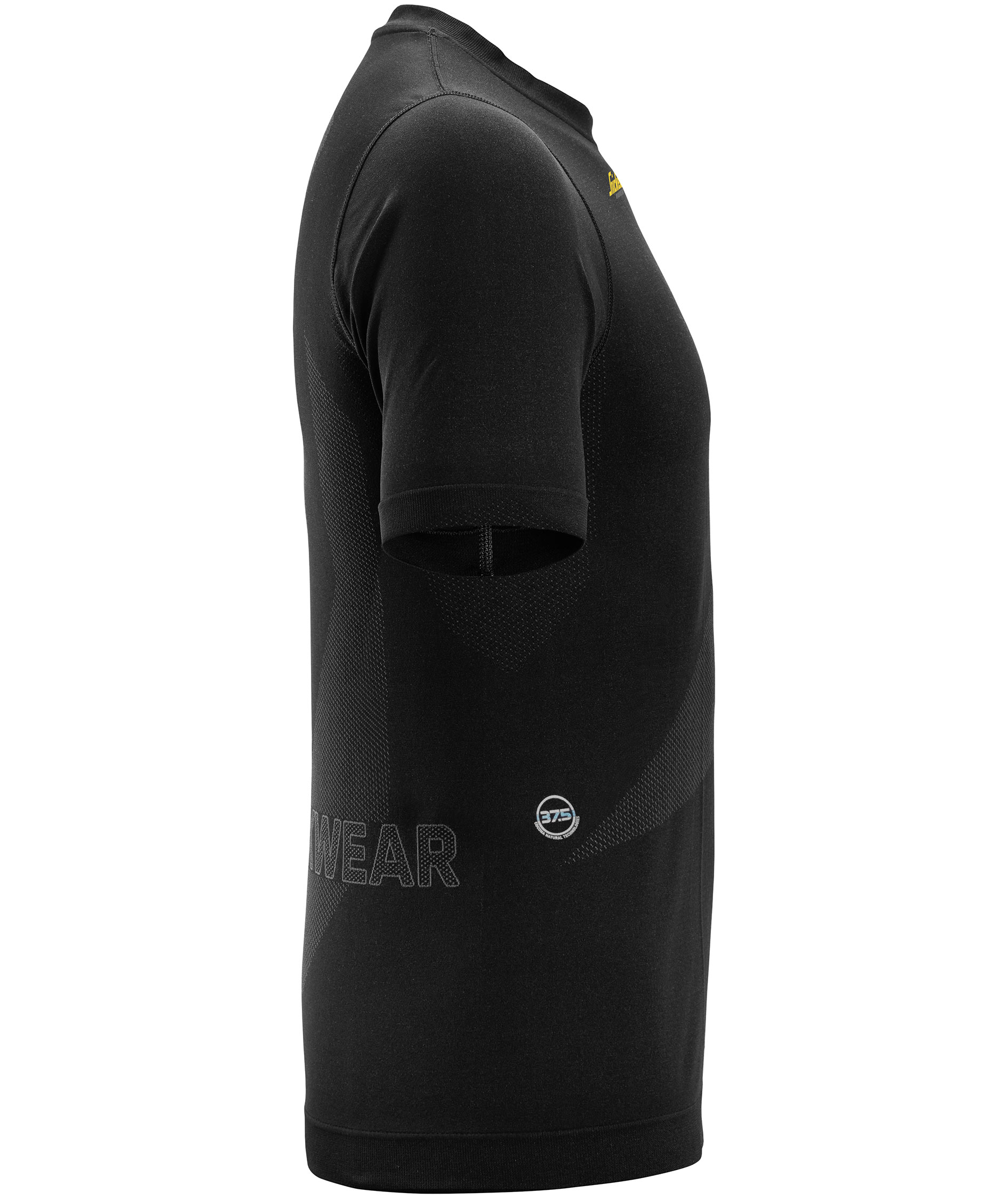 Snickers FlexiWork 37.5&reg; T-shirt 2519, Black, large image number 4