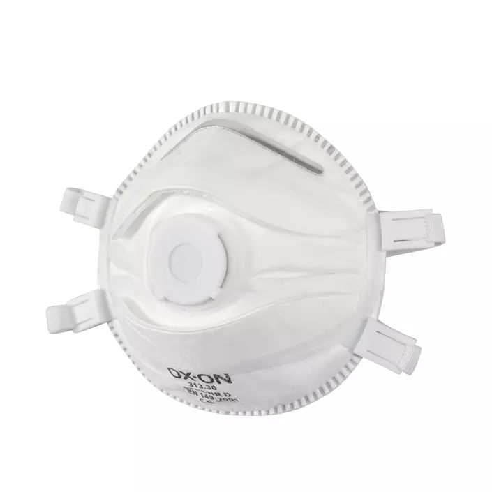 OX-ON Supreme dust mask FFP3 NR D with valve, White, White, large image number 0