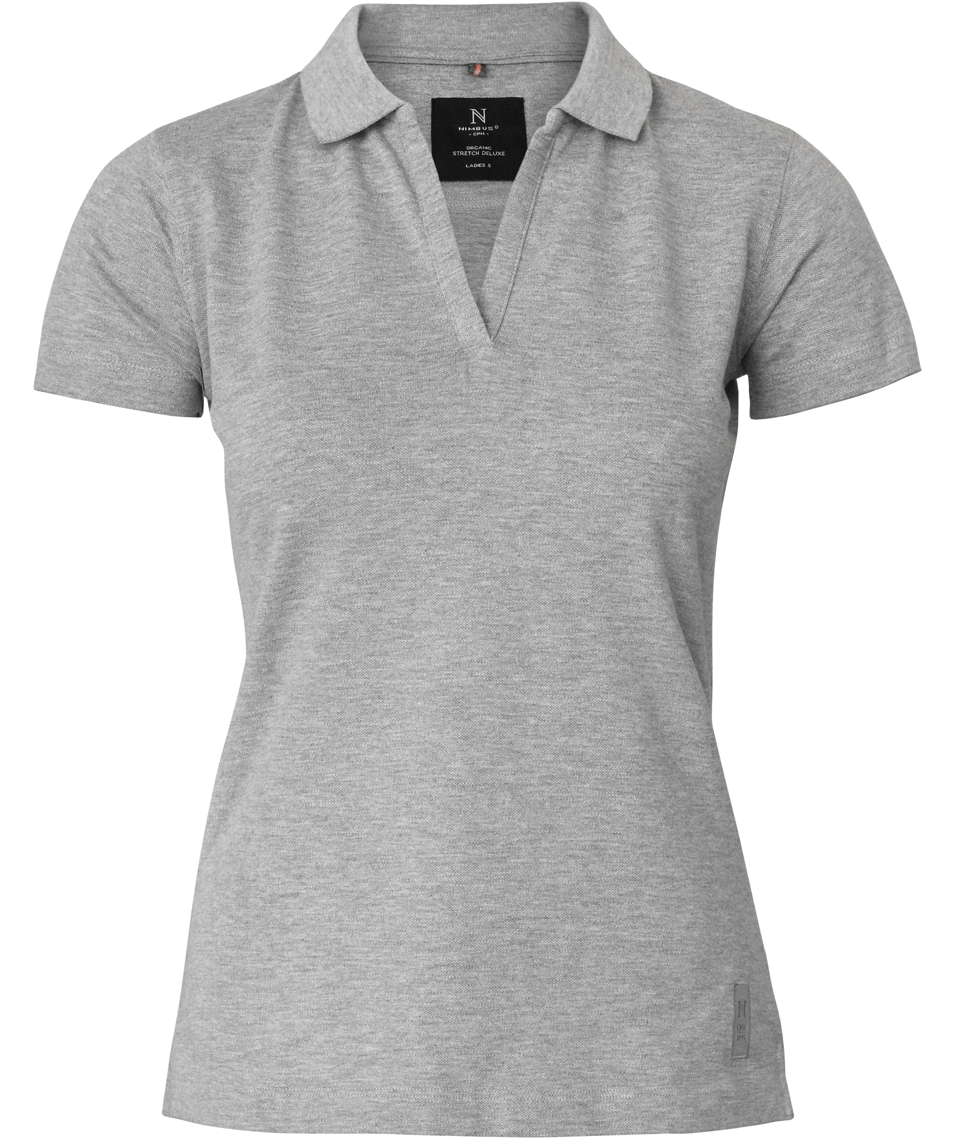 Nimbus Harvard women's  Polo Shirt, Grey melange