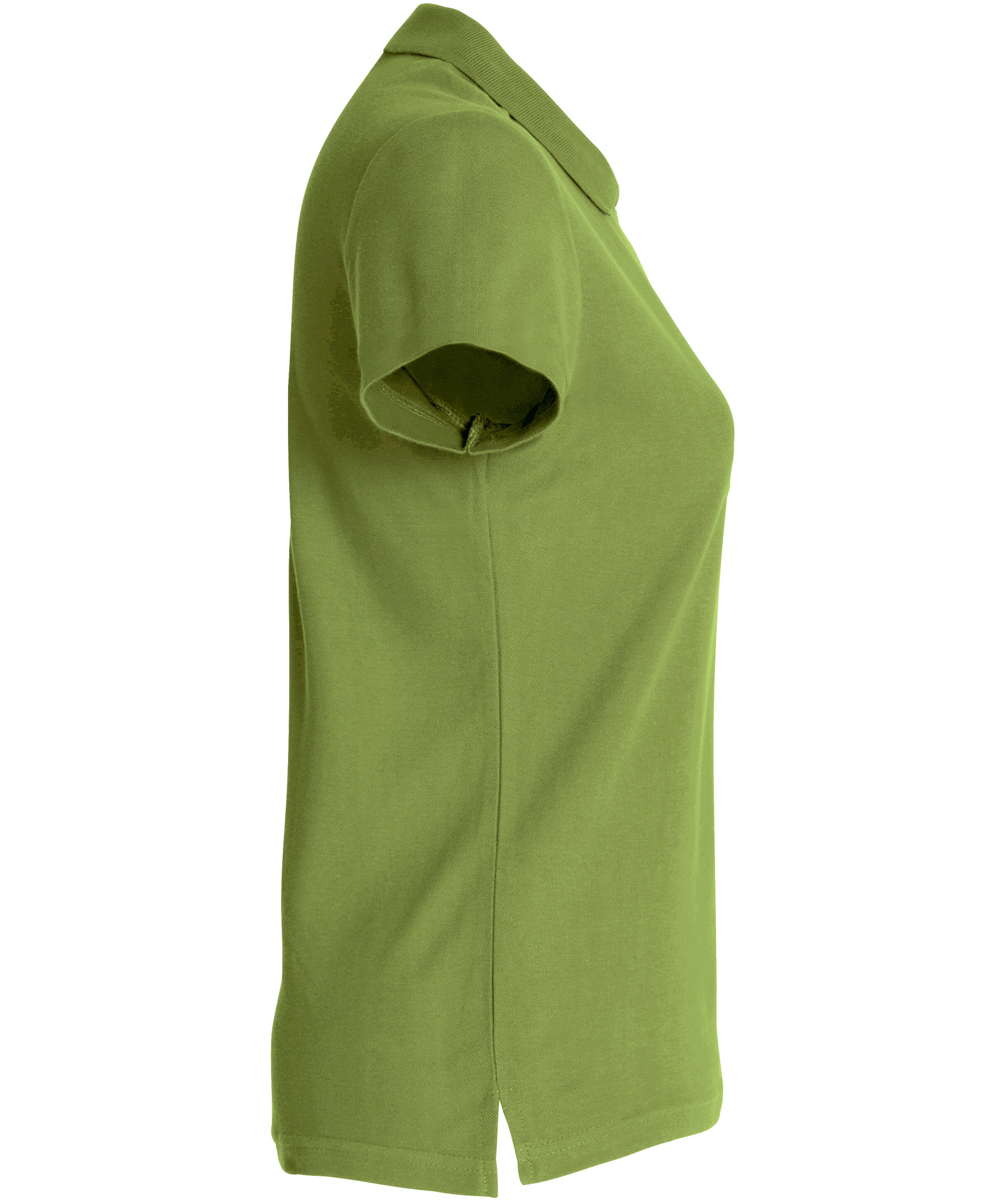 Clique women's polo shirt, Army Green, large image number 3