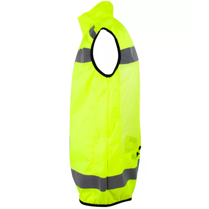YOU Kil Resirkulert Hi-Vis vest, Safety yellow, large image number 2