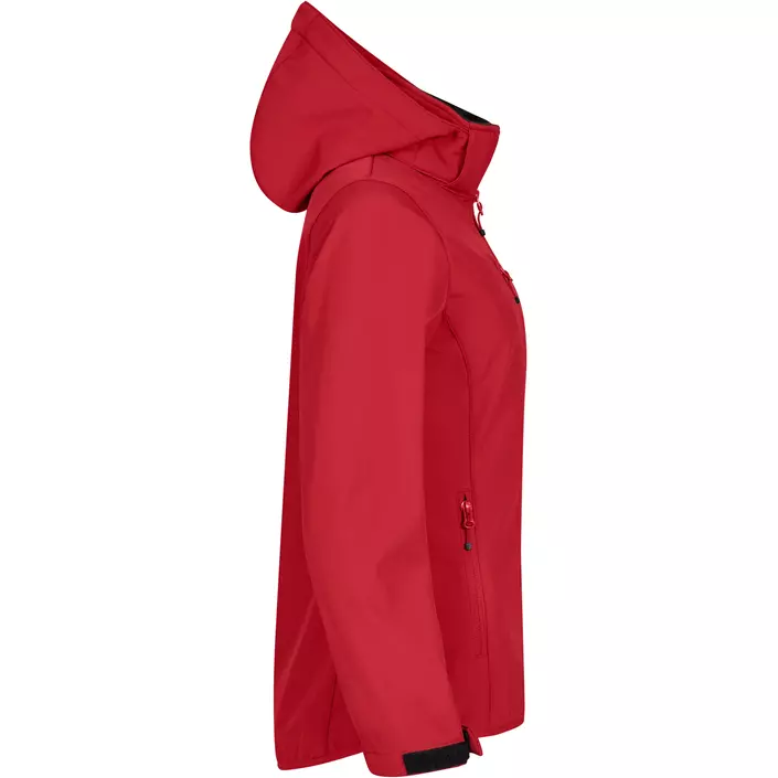 Clique Classic women's softshell jacket, Red, large image number 2